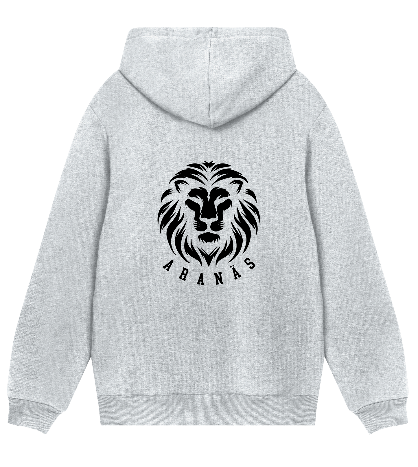 Aranäs Black Lion Hoodie Back