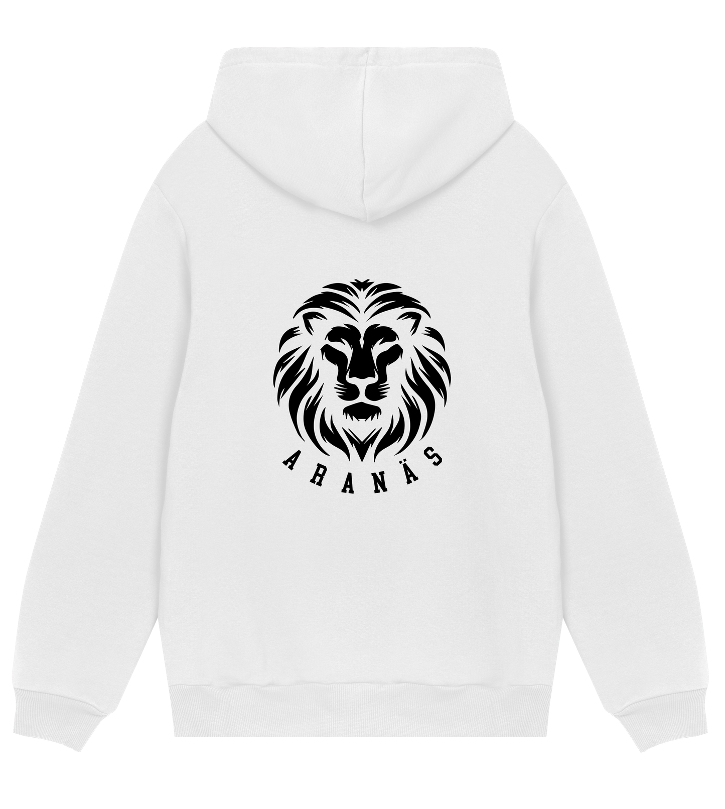 Aranäs Black Lion Hoodie Back