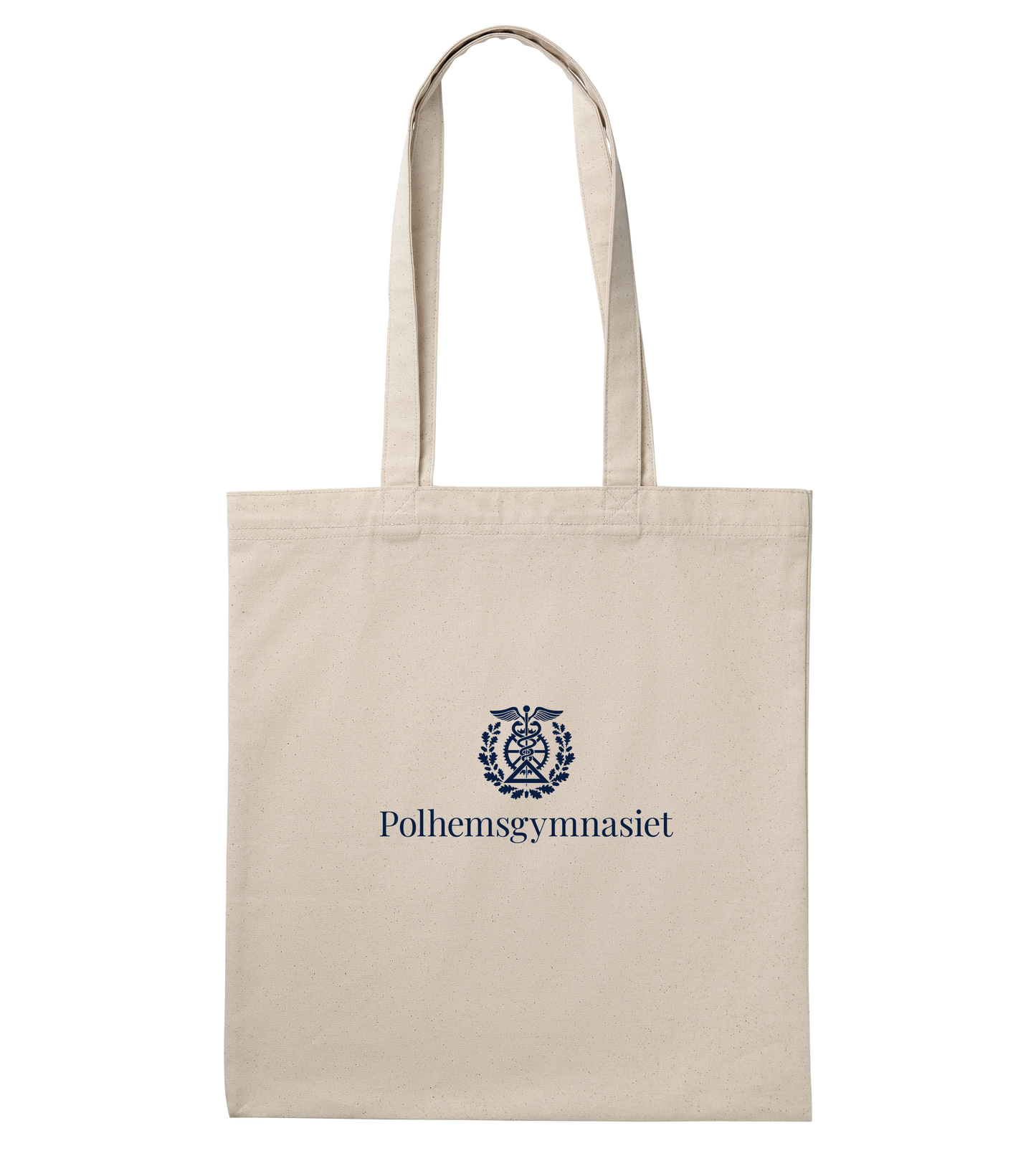 Polhem Logo Tote Bag Small Sand