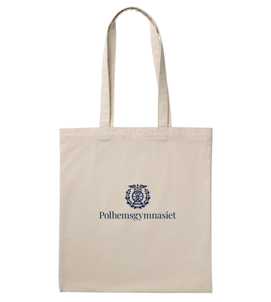 Polhem Logo Tote Bag Small Sand