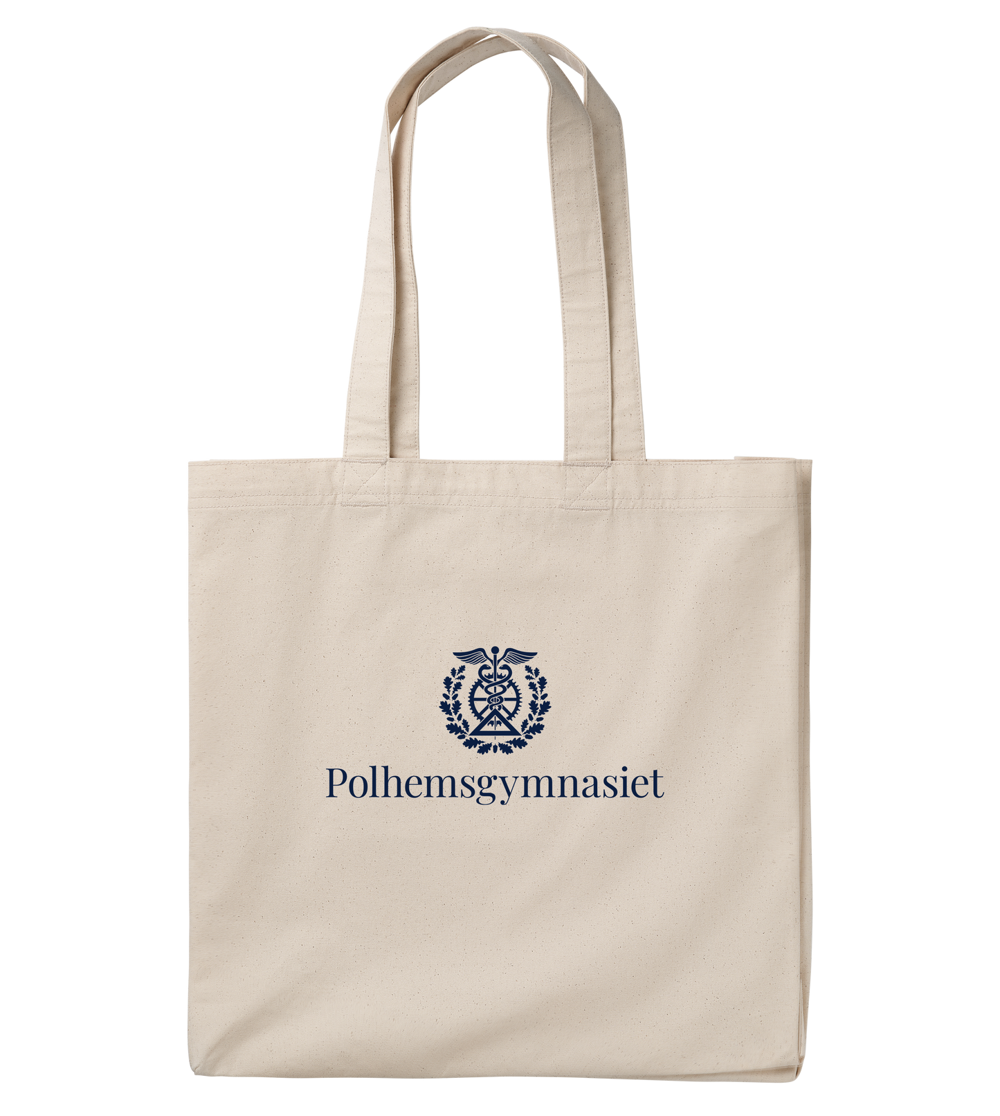 Polhem Logo Tote Bag Sand