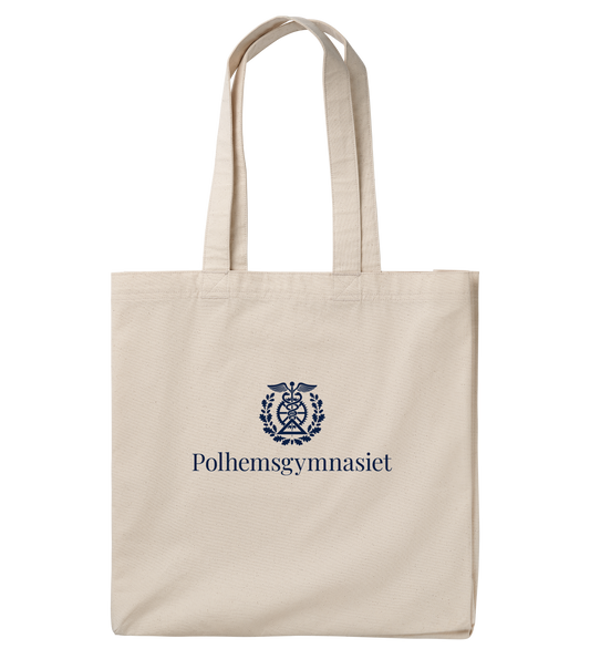 Polhem Logo Tote Bag Sand